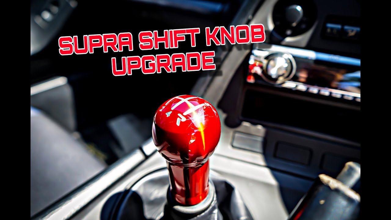 MK4 TOYOTA SUPRA GETS A RACESENG SHIFT KNOB - YouTube