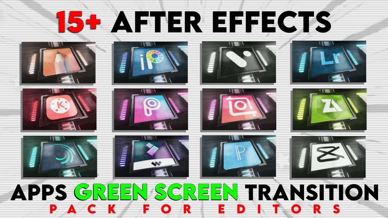 15+ After Effect Apps Transitions Pack Free Download | Green Screen ...