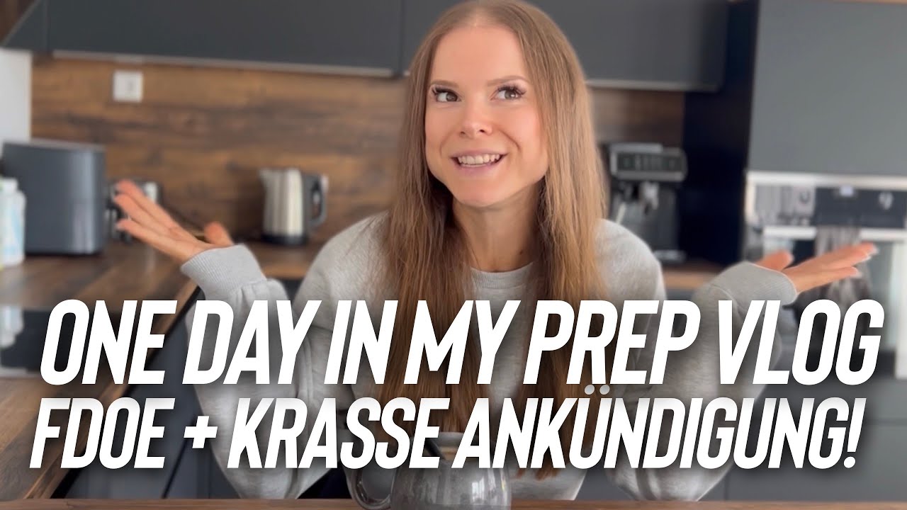 Kann das was werden ?! 15 DAYS OUT 🚀 WHAT I EAT 👀