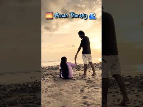 Couple Beach Video Short | Sea Vibe Sanvi Anvi #alibagh