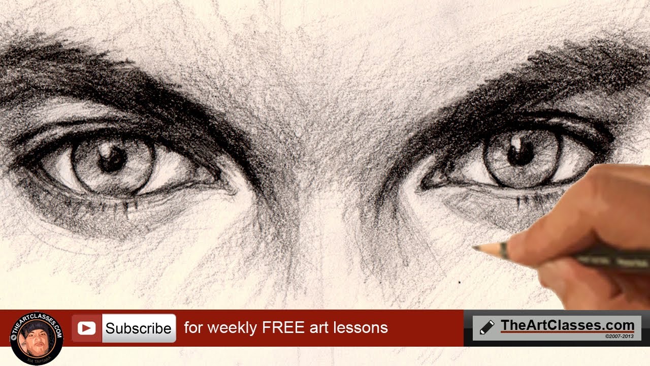 drawing portraits eyes