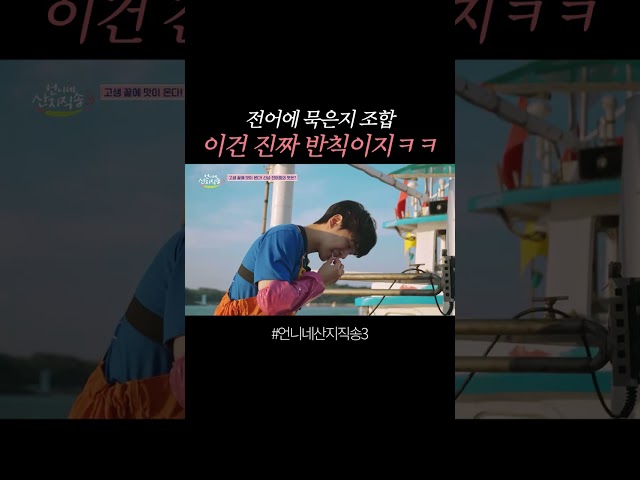 보기만 해도 고기 잡을 맛 난다 #언니네산지직송3