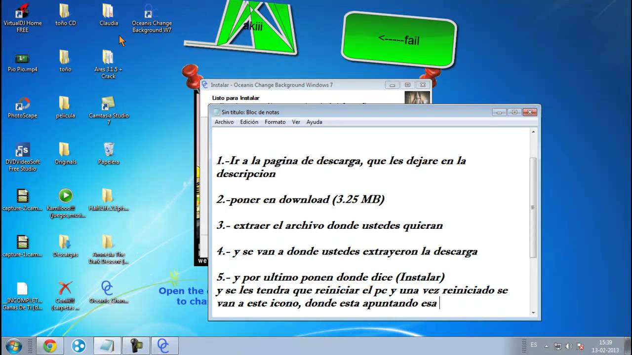 Tutorial como descargar Oceanis Change Background (Bien