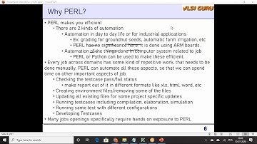 PERL SES1 DEMO SESSION