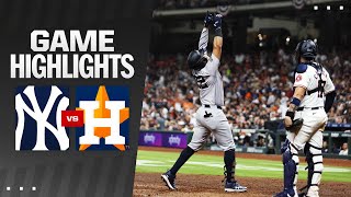 Yankees vs. Astros Game Highlights (3\/30\/24) | MLB Highlights