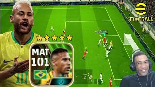 Melhor NEYMAR 102 EPICO & MELHOR FICHA no eFootball 2024 Mobile