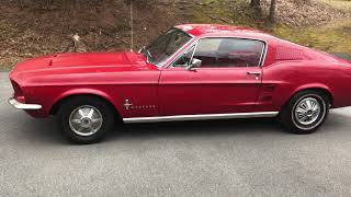 1967 Mustang Fastback C Code Numbers Matching 67 S Code Vin Door Tag