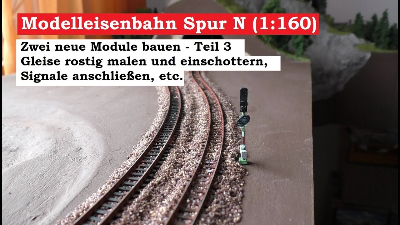 Modellbahn Spur N 1 160 Teil 73 Tunnel Selber Bauen 2 Teil Tutorial Youtube