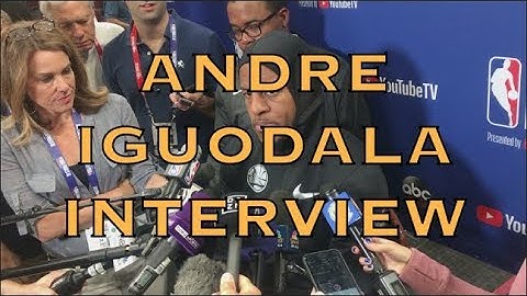 Partial IGUODALA interview+transcript from practice in Cleveland, day before 2018 NBA Finals G4