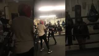 Philadelphia Phenom Salim Bey Round 3 Good Sparring Really Good Work