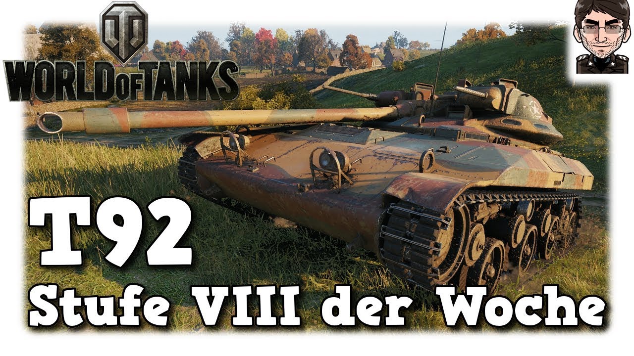 lets play a little game World of Tanks - T92, Stufe VIII der Woche [deutsch | gameplay]