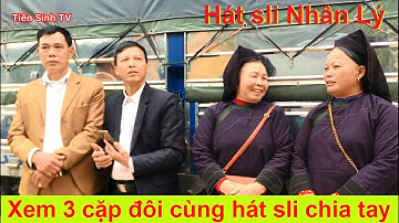 Xem 3 cặp đôi Bắc Giang và Lạng Sơn cùng hát sli chia tay hội Nhân Lý | hat sli lang son