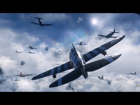 Call of Duty: WWII - P-47 Thunderbolt Plane - Gameplay (PC HD) [1080p60FPS]