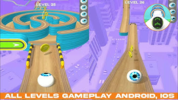 Going Balls All Levels Gameplay Android, iOS ( Level 25-26 )