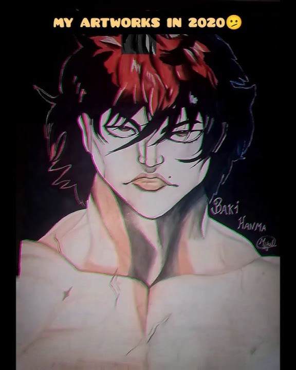 my art in 2020🫤vs2025🥶#drawing #anime #animeeart