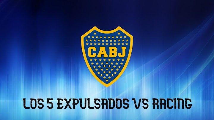 RESUMEN BREVE DE LAS 5 EXPULSIONES [Boca vs Racing] [1-2]