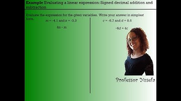 Evaluating a linear expression Signed decimal multiplication with addition or subtraction