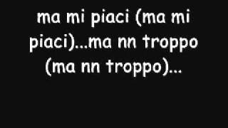 Video thumbnail of "Pierdavide Carone - mi piaci ma non troppo+TESTO"