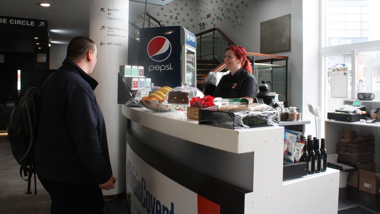 A Tour of the Belgrade Theatre Café