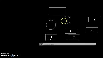 Demonstration of Autolisp Routine to number rectangles and output a csv file