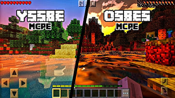 Minecraft PE YSSBE vs OSBES Best Ultra Realistic MCPE Shader Pack 2020 | (Cinematic Review)