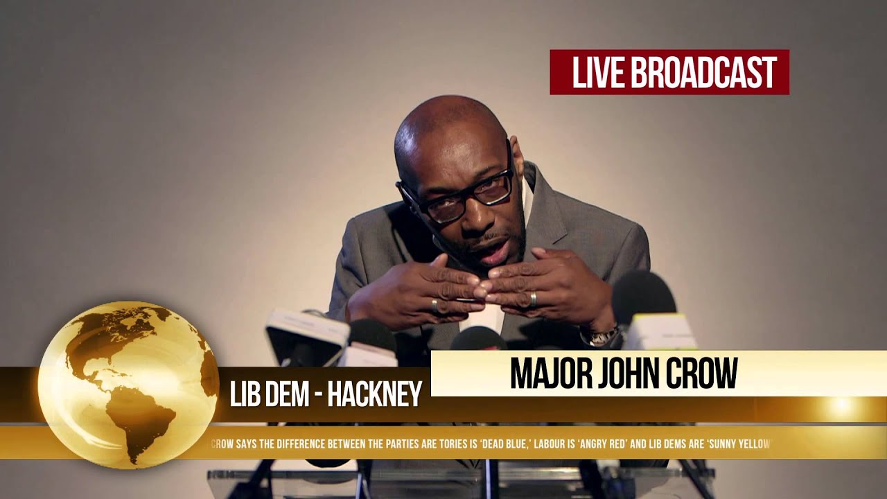 The Funny Side of Politics Q&A Session: Major John-Crow aka Mr Cee [Lib-Dem]