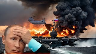 🔴 Zelensky's Tactics Work! Ukraine boldly attacks the Russian aircraft carrier in port - ARMA 3