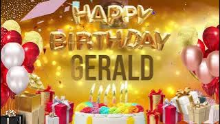 GERALD - Happy Birthday Gerald