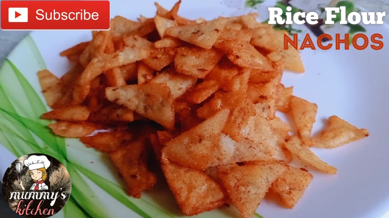 Nachos recipe using rice flourNachos recipe Homemade Nachosmummy