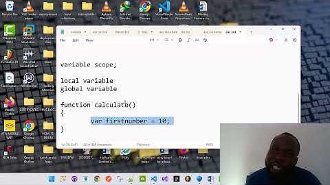 Data type and variable