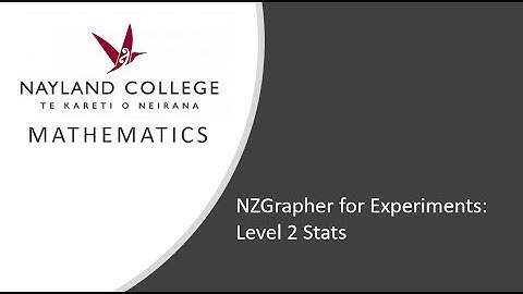 NZGrapher for Experiments