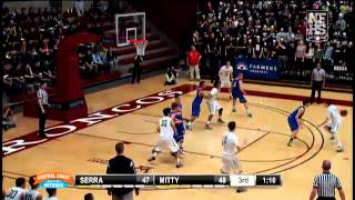 Archbishop Mitty Matt Mcandrews With Behind The Back And 360 Dribble And Floating Shot.