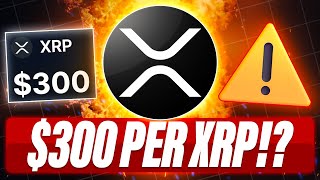 PATIENCE IS AN XRP INVESTORS GREATEST ASSET - $300 IN THIS RUN IS IT POSSIBLE? - THEY WANT YOU OUT!