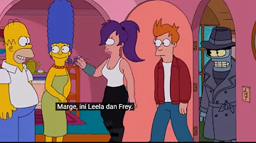 Futurama - The Simpsons ( Sub Indo )