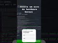 já apareceu no seu pc