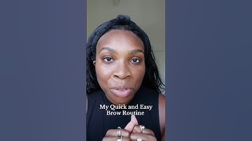 My Quick & Easy Brow Routine ft. @AnastasiaBeverlyHills