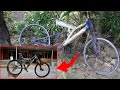 BIKE RESTORATION FROM WRECKAGE BICYCLE