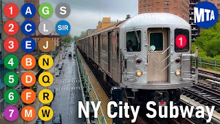 New York City Subway All The Lines Compilation
