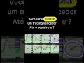 você sabe conduzir um trade?