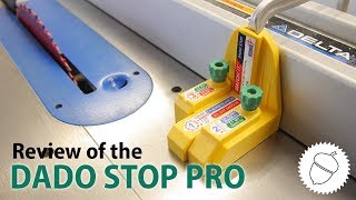 Review of the MATCHFIT Dado Stop Pro from MICROJIG