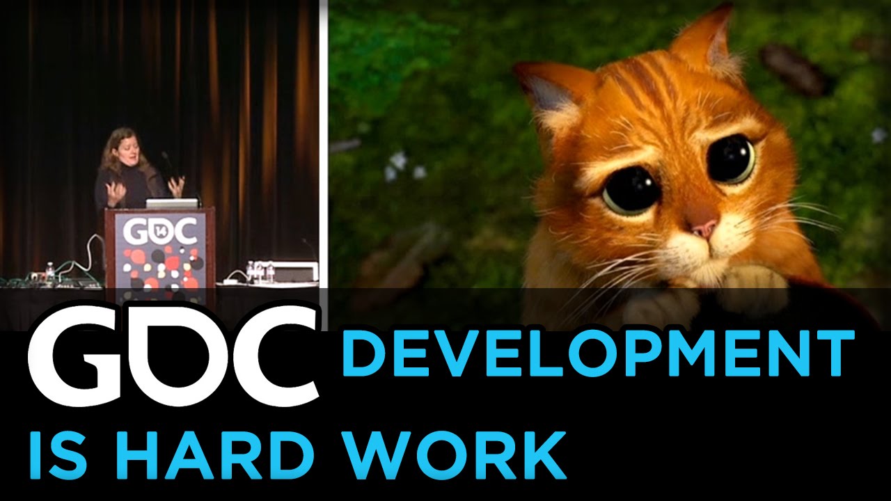 gaming logo Game Development Is Hard Work