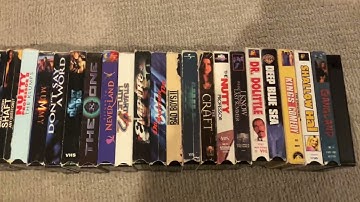 My Complete Bootleg VHS Collection (Including TRBs, Workprints, Academy Screeners, Demos, & Rips)