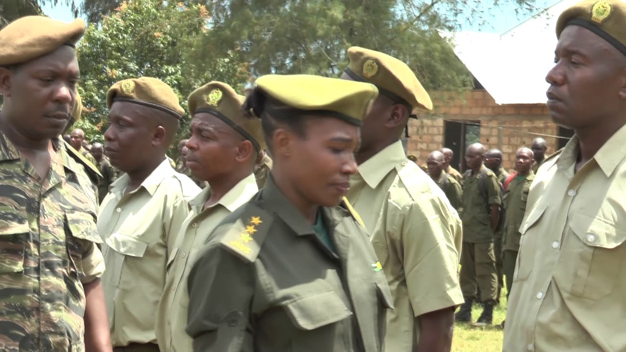 Wanafunzi wa Kozi ya Uongozi mdogo wa kifanya mazoezi katika Chuo cha uongozi JKU Dunga.