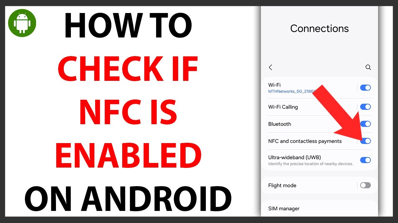 How to Check If NFC is Enabled on Android [QUICK GUIDE] - YouTube
