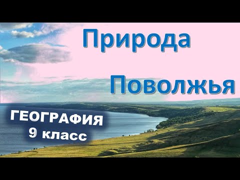 Природа Поволжья 9 класс география