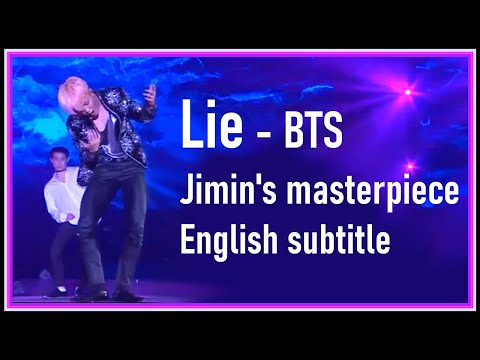 BTS (Jimin)  'Lie' live @ The Wings Tour (stage mix) 2017 [ENG SUB] [Full HD]