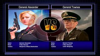 USA Super Weapon VS USA Laser | CHALLENGE 4 - HARD | C&C Generals Zero Hour