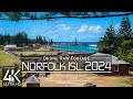 【4K】🇳🇫🇦🇺🌳 Drone RAW Footage 🔥 This is NORFOLK ISLAND 2024 🔥 Kingston &amp; More 🔥 UltraHD Stock Video