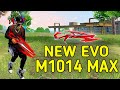 Solo vs squad  new evo m1014 max lvl gameplay  the ultimate power of scorpio m10  alpha ff