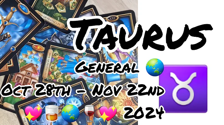 ♉ TAURUS ♉ - Oct 28th - Nov 22nd - 2024 🌏💖